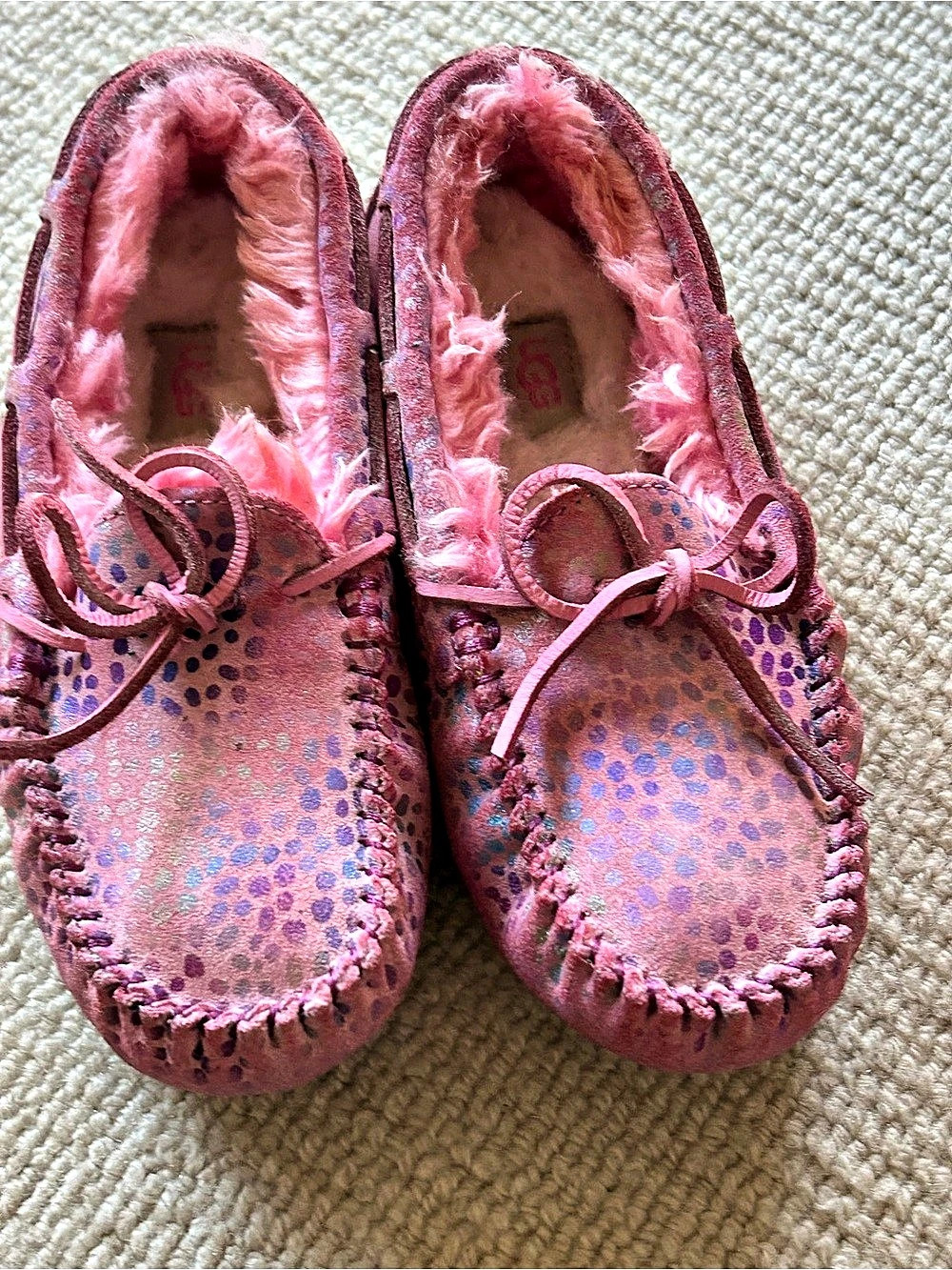 UGG Dakota Slippers Pink & Purple US 1